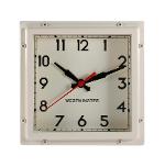 นาฬิกา style อังกฤษ ทรงสี่เหลี่ยม ขนาด 6 นิ้ว วัสดุทำจากเหล็กสีดำด้าน เครื่องญี่ปุ่น